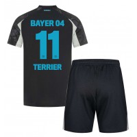 Billiga Bayer Leverkusen Martin Terrier #11 Barnkläder Tredje fotbollskläder till baby 2024-25 Kortärmad (+ Korta byxor)